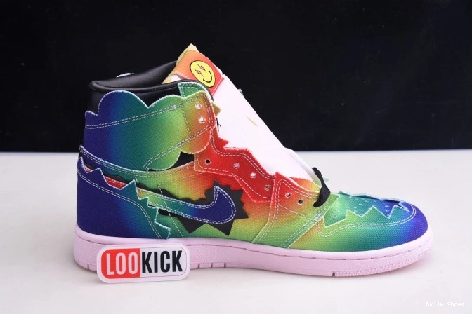 Bmlin X BALVIN AIR DC3481-900 JORDAN 1 HIGH OG J 0803
